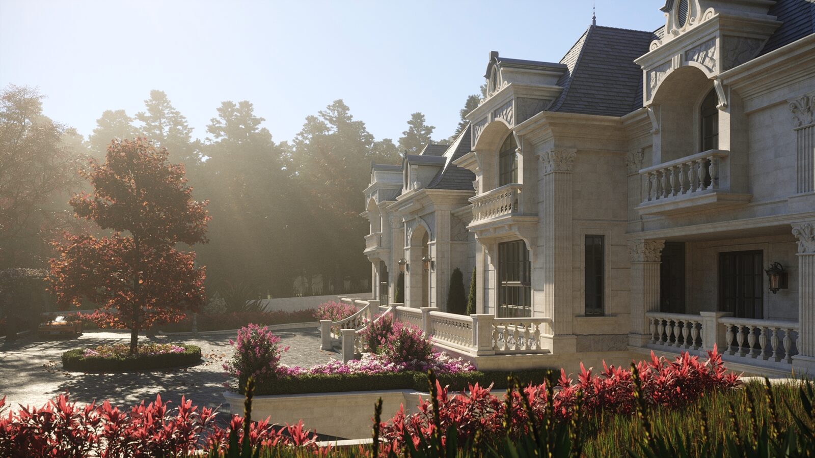 Beaumonté Altamont Château - French Château luxury estate in West Vancouver